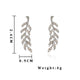 Hollow Leaf EarringsAzizaK