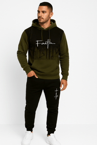 Hoodie & Sweatpants Set – Comfortable 2 - Piece Loungewear / Streetwear OutfitAzizaK
