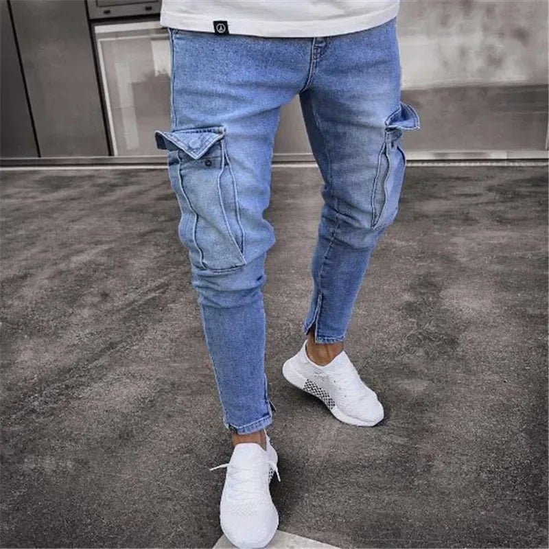 Jeans Fashion Trend Casual Knee Wear - resistant ComfortableAzizaK