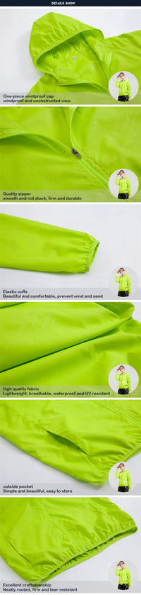 JLN Waterproof Quick Dry Hiking JacketAzizaK
