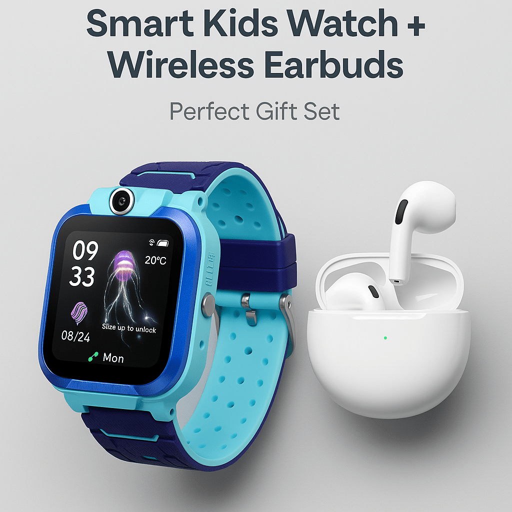 Kids Smart Watch SOS Anti - lost GPS Location Camera Sim CardAzizaK