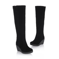 knee length boots, reversible inner fur, on the boot by means of a zipperAzizaK
