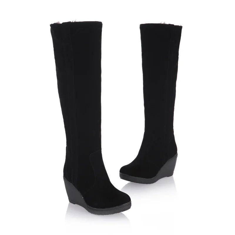 knee length boots, reversible inner fur, on the boot by means of a zipperAzizaK