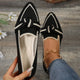 Knitted Pointed Flats – Women’s Breathable Slip - OnsAzizaK