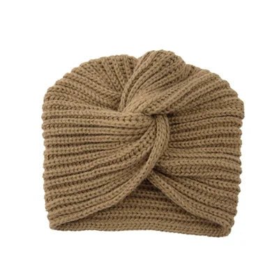 Knitted turban hatAzizaK