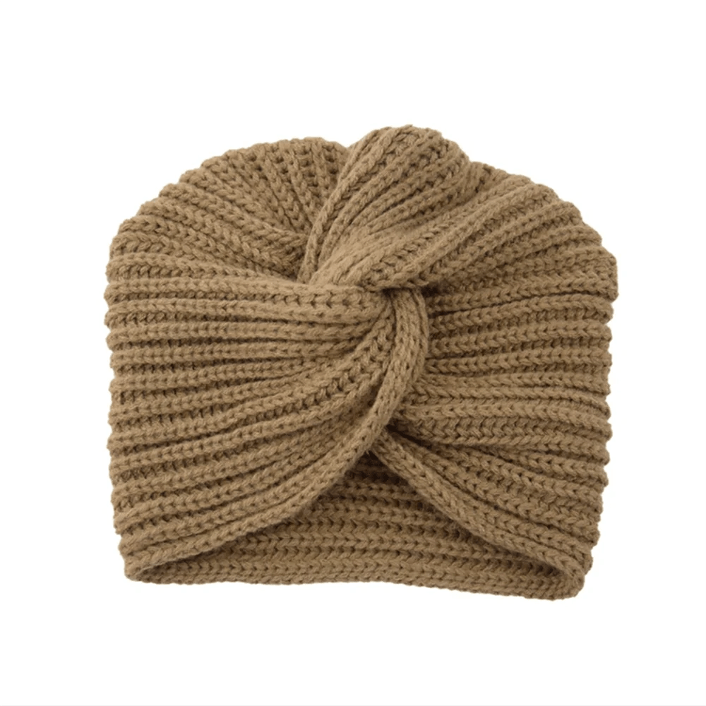 Knitted turban hatAzizaK