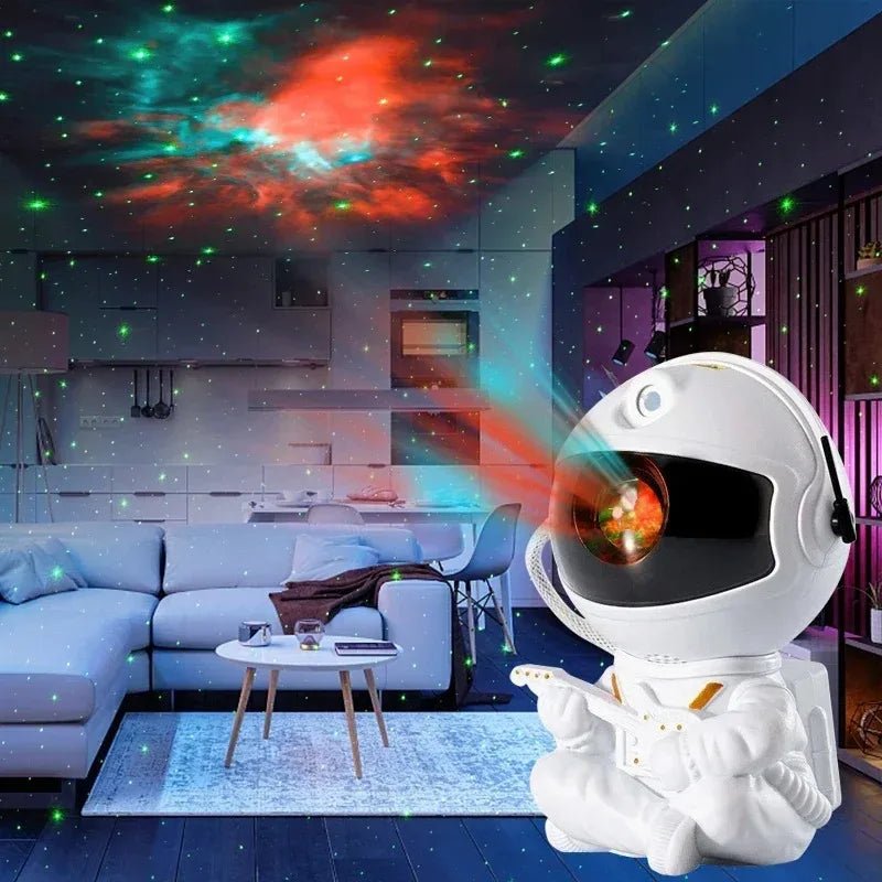 LED Astronaut Star Projector Night Light Starry Sky Projector Lamp Bedroom Decor Kids GiftsAzizaK