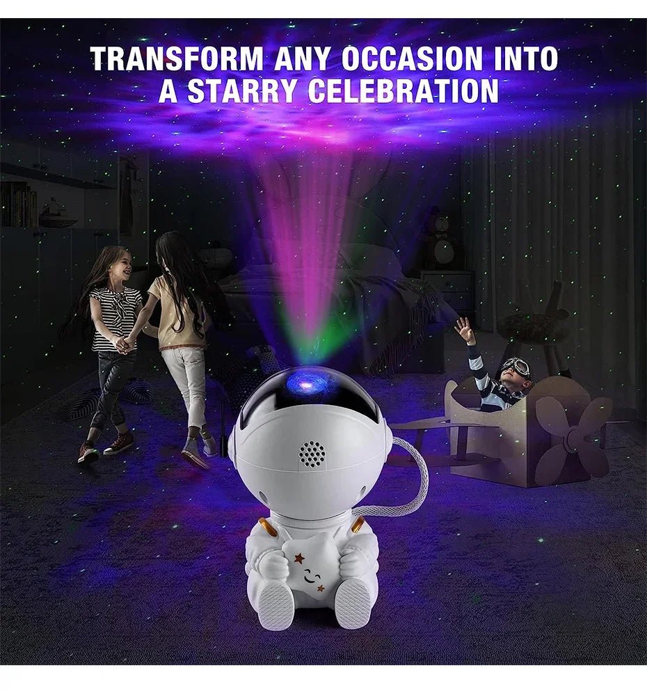 LED Astronaut Star Projector Night Light Starry Sky Projector Lamp Bedroom Decor Kids GiftsAzizaK