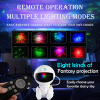 LED Astronaut Star Projector Night Light Starry Sky Projector Lamp Bedroom Decor Kids GiftsAzizaK