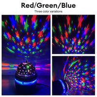 LED Starry Sky Lights Bedroom Night Lights 5V USB Atmosphere Decoration Projector 360° Rotating Lamp for Wedding ChristmasAzizaK