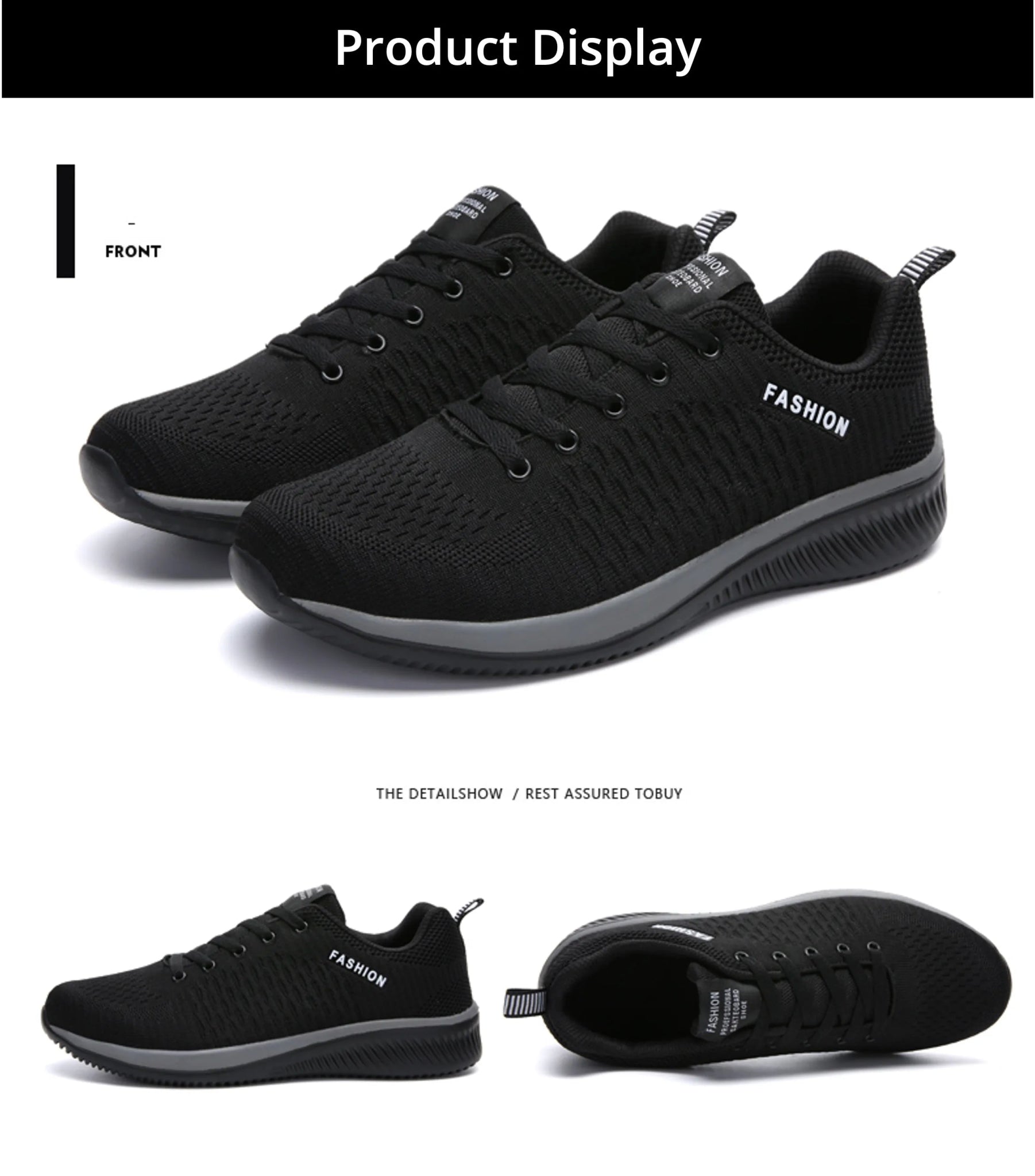 Lightweight Classic Mesh Breathable Sports ShoesAzizaK