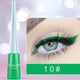 Liquid Blue Eyeliner Pencil Ultra - thin Long Lasting Quick Dry Smooth Rainbow Colorful Eye Liner Waterproof No Blooming CosmeticsAzizaK