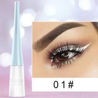 Liquid Blue Eyeliner Pencil Ultra - thin Long Lasting Quick Dry Smooth Rainbow Colorful Eye Liner Waterproof No Blooming CosmeticsAzizaK