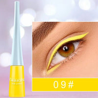 Liquid Blue Eyeliner Pencil Ultra - thin Long Lasting Quick Dry Smooth Rainbow Colorful Eye Liner Waterproof No Blooming CosmeticsAzizaK