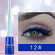 Liquid Blue Eyeliner Pencil Ultra - thin Long Lasting Quick Dry Smooth Rainbow Colorful Eye Liner Waterproof No Blooming CosmeticsAzizaK