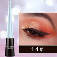 Liquid Blue Eyeliner Pencil Ultra - thin Long Lasting Quick Dry Smooth Rainbow Colorful Eye Liner Waterproof No Blooming CosmeticsAzizaK