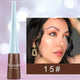 Liquid Blue Eyeliner Pencil Ultra - thin Long Lasting Quick Dry Smooth Rainbow Colorful Eye Liner Waterproof No Blooming CosmeticsAzizaK