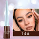 Liquid Blue Eyeliner Pencil Ultra - thin Long Lasting Quick Dry Smooth Rainbow Colorful Eye Liner Waterproof No Blooming CosmeticsAzizaK