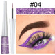 Liquid Blue Eyeliner Pencil Ultra - thin Long Lasting Quick Dry Smooth Rainbow Colorful Eye Liner Waterproof No Blooming CosmeticsAzizaK