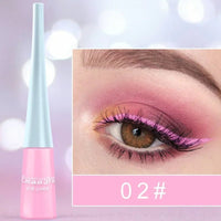 Liquid Blue Eyeliner Pencil Ultra - thin Long Lasting Quick Dry Smooth Rainbow Colorful Eye Liner Waterproof No Blooming CosmeticsAzizaK