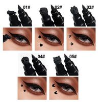 Liquid Eyeliner Stamp Marker Pen Waterproof Long Lasting Double - ended Cosmetic Makeup Eye LinerAzizaK