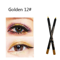 Long Lasting Eyeliner Pencil Colourful Pigment Waterproof Blue Black White Color Gel Eye Liner Pen Makeup Eye Beauty CosmeticsAzizaK