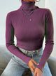 Long sleeve turtleneck knitted sweaterAzizaK