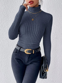 Long Sleeve Turtleneck SweaterAzizaK