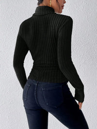 Long Sleeve Turtleneck SweaterAzizaK