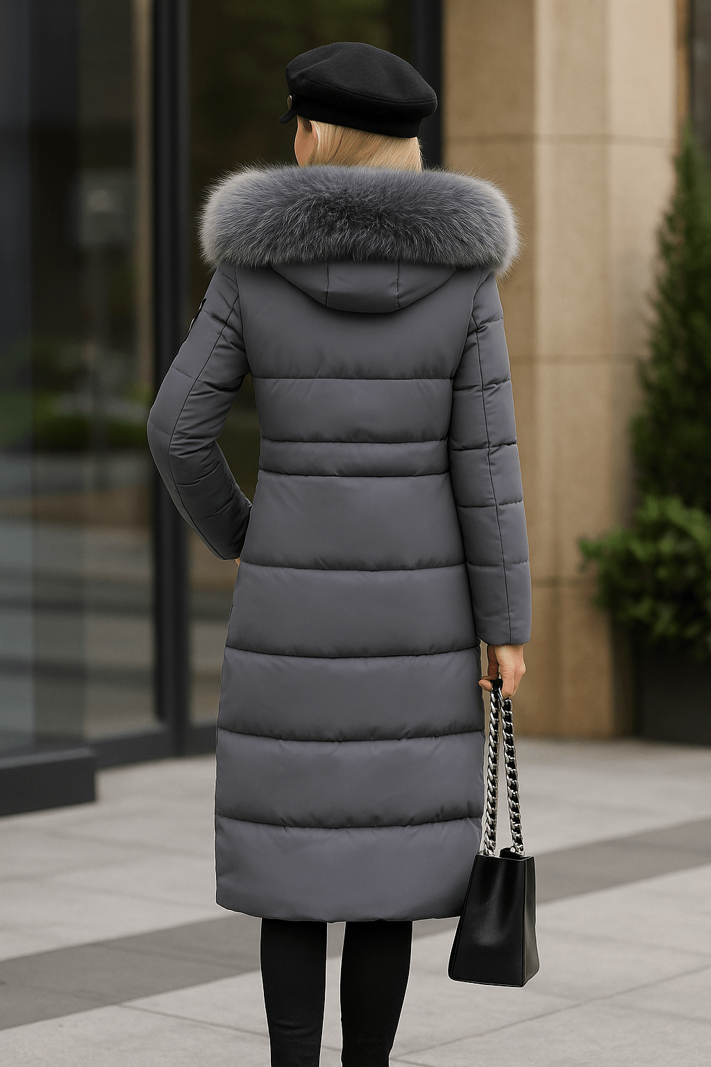 long thin coatAzizaK