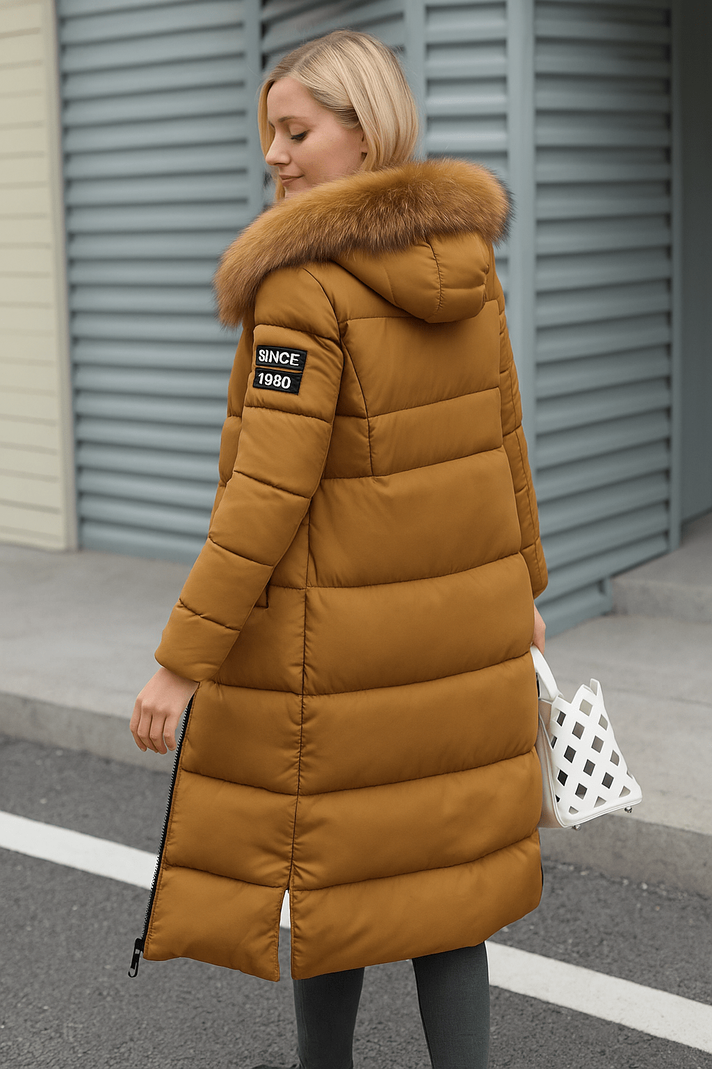 long thin coatAzizaK