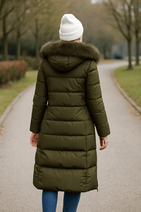 long thin coatAzizaK
