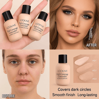 LOOKAVE Full - Coverage Concealer – Natural Finish for All Skin TypesAzizaK