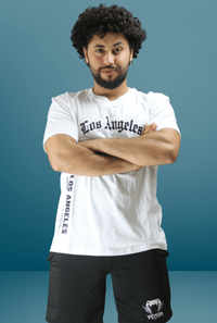 Los Angeles Printed Cotton T-ShirtAzizaK