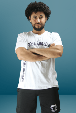 Los Angeles Printed Cotton T-ShirtAzizaK