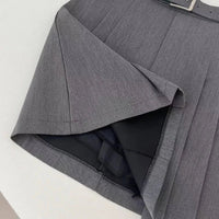 Lucy Ever Preppy Style A - Line SkirtAzizaK