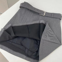 Lucy Ever Preppy Style A - Line SkirtAzizaK