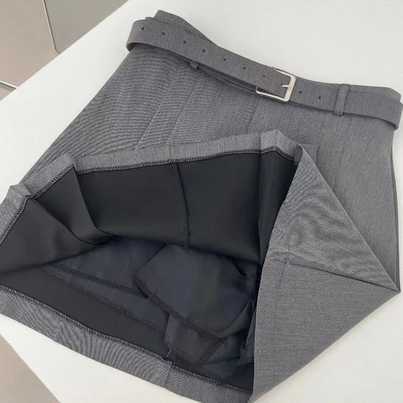 Lucy Ever Preppy Style A - Line SkirtAzizaK