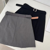 Lucy Ever Preppy Style A - Line SkirtAzizaK