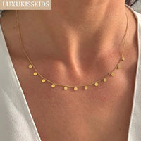 LUXUKISSKIDS Gold Chain NecklacesAzizaK