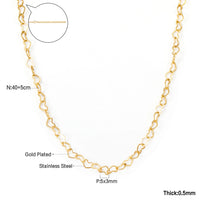 LUXUKISSKIDS Gold Chain NecklacesAzizaK