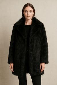 Luxurious Faux Fur CoatAzizaK
