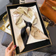 Luxury Brand Fashion Silk Square Scarf 70cmAzizaK