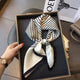 Luxury Brand Fashion Silk Square Scarf 70cmAzizaK