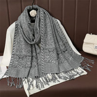 Luxury Brand Pashmina Cashmere ScarfAzizaK
