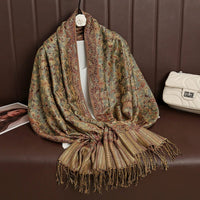 Luxury Brand Pashmina Cashmere ScarfAzizaK