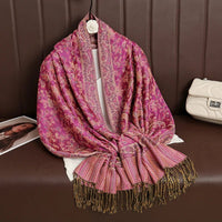 Luxury Brand Pashmina Cashmere ScarfAzizaK