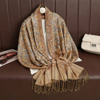 Luxury Brand Pashmina Cashmere ScarfAzizaK