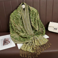 Luxury Brand Pashmina Cashmere ScarfAzizaK