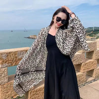 luxury brand winter cotton scarfAzizaK